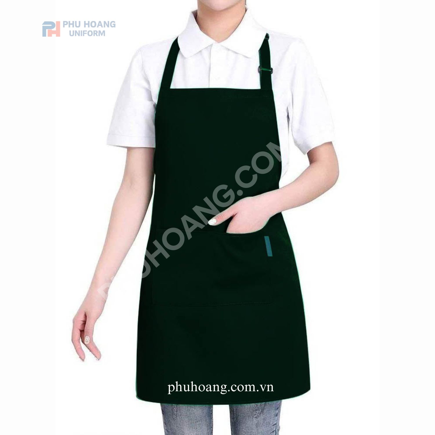 Tạp dề quán ăn Phú Hoàng Tạp dề quán ăn Phú Hoàng