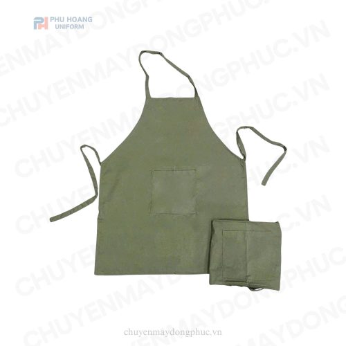 Tạp dề yếm may sẵn