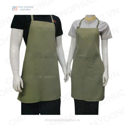 Tạp dề yếm may sẵn