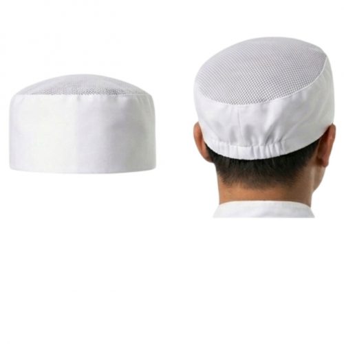 NÓN BẾP TRẮNG CHUN SAU CHÓP LƯỚI