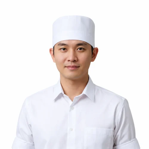 Nón bếp trắng không ly