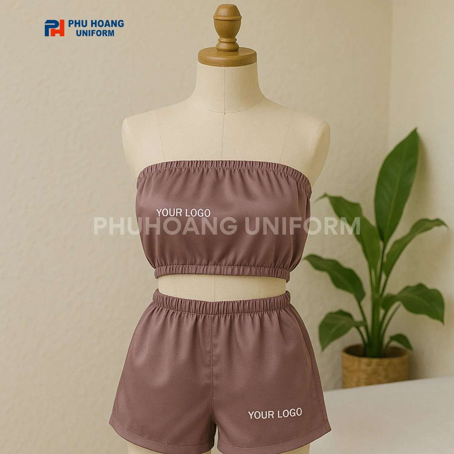 BỘ ĐỒ SPA CHO KHÁCH 048 Bộ đồ spa cho khách