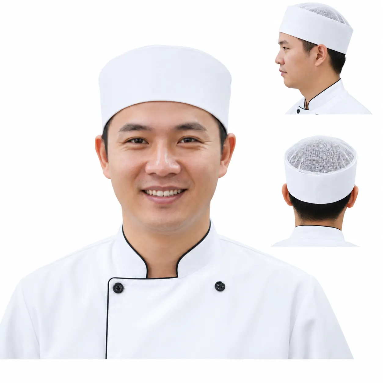 non-bep-nhat-gap-chop-luoi-trang 17 Nón bếp nhật