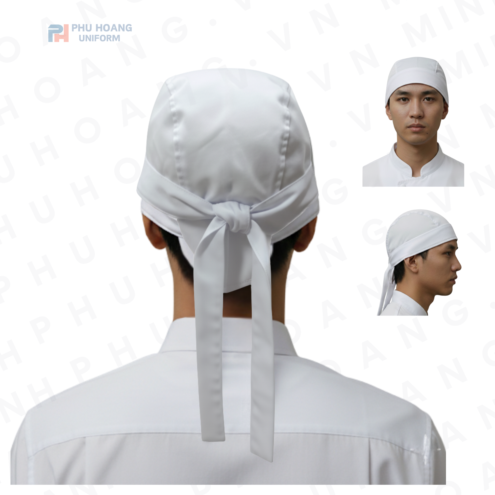 NÓN BẾP TRẮNG CỘT SAU Nón bếp cột sau