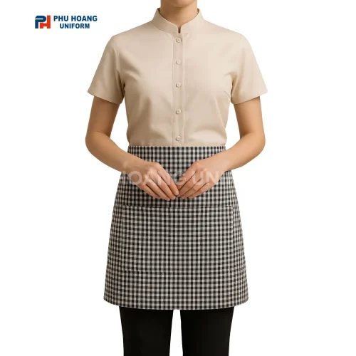 Tạp dề cột ngang