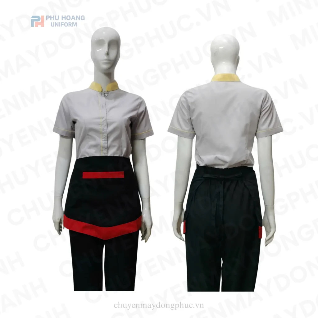 Tạp dề cột ngang