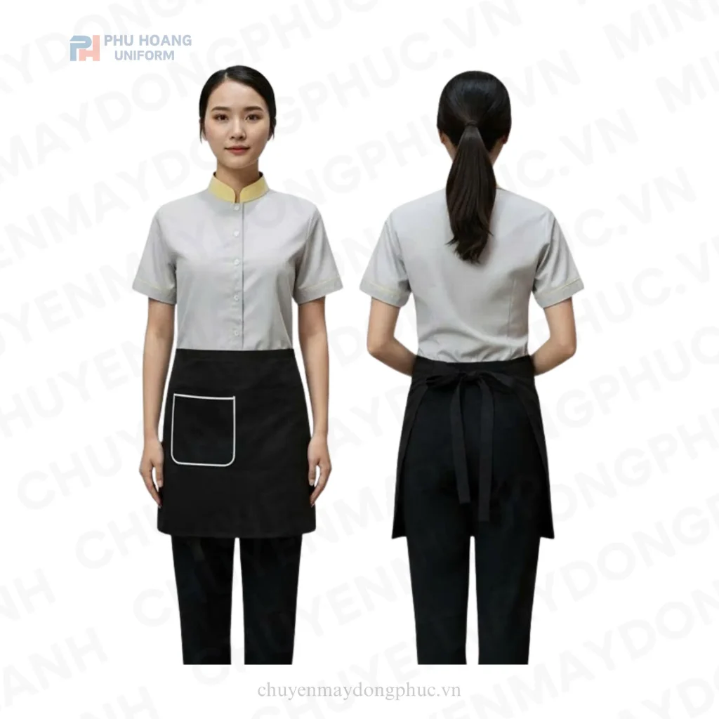 Tạp dề cột ngang