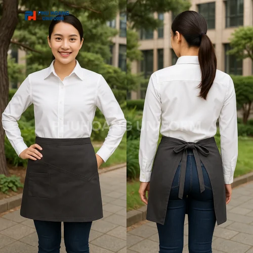 Tạp dề cột ngang