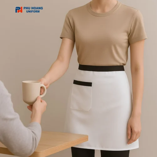 Tạp dề cột ngang