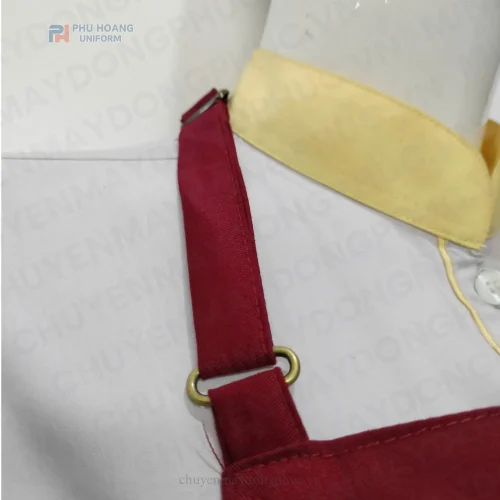 Tạp dề yếm may sẵn