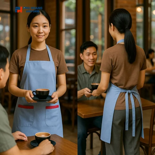 Tạp dề may sẵn