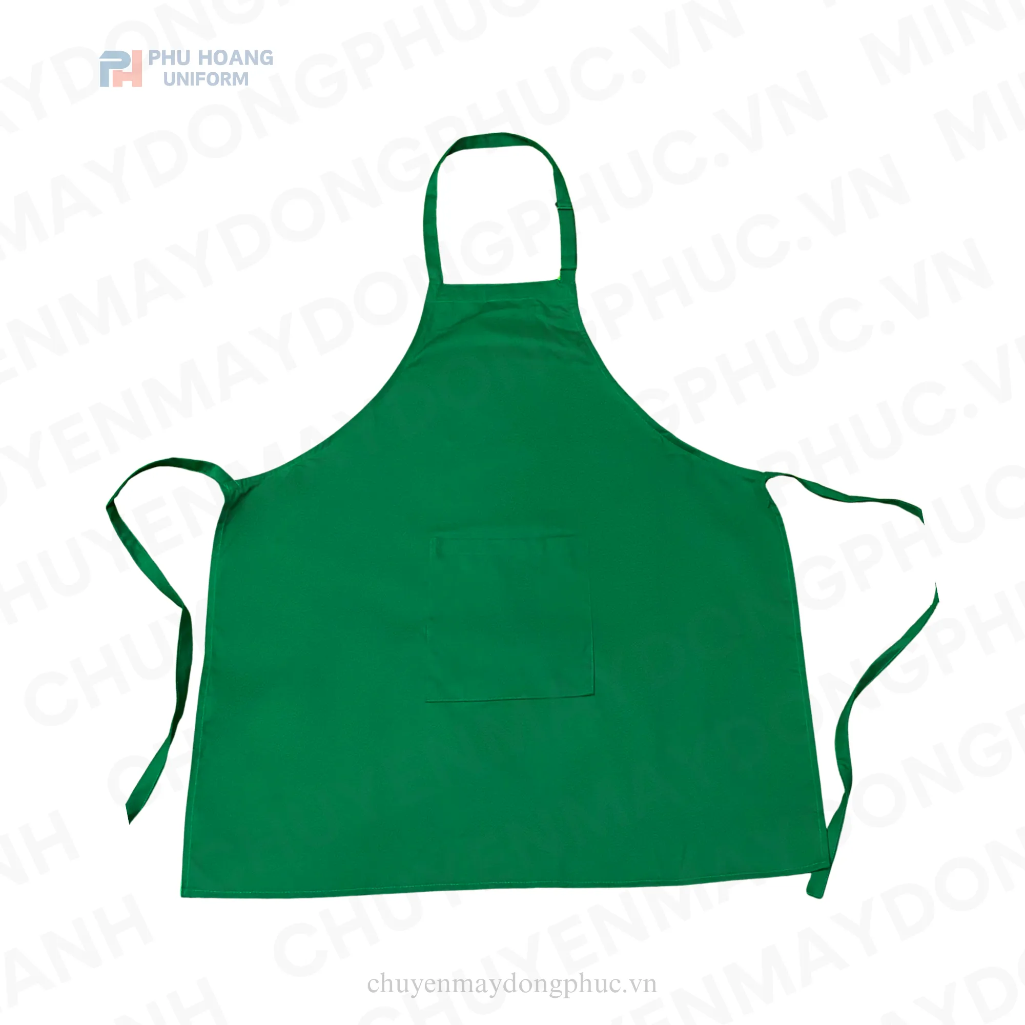 TẠP DỀ YẾM TĂNG ĐƯA, XANH LÁ Tạp dề yếm có tăng đưa