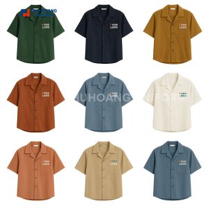 ÁO PHỤC VỤ CỔ BẺ