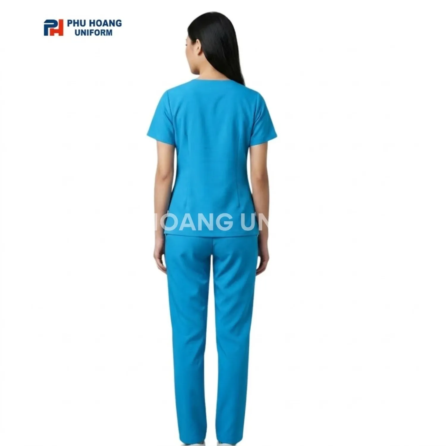 BỘ SPA CỔ TIM MÀU XANH SÁNG Bộ spa cổ tim