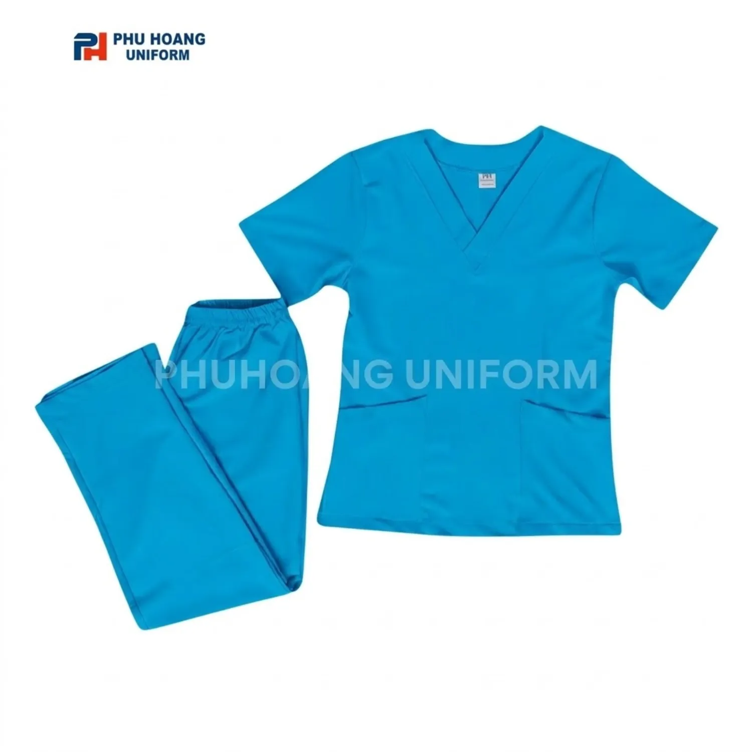 BỘ SPA CỔ TIM MÀU XANH SÁNG Bộ spa cổ tim