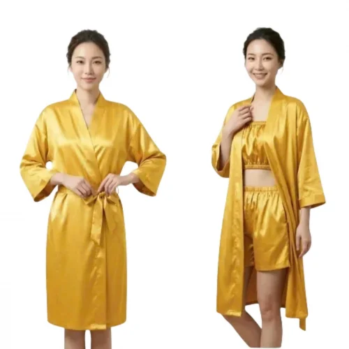 ÁO CHOÀNG SPA MÀU VÀNG (4)