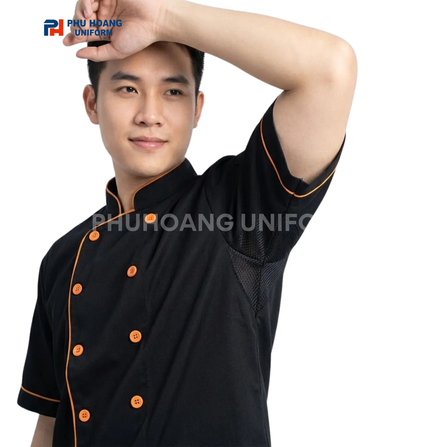 ÁO BẾP CÓ LƯỚI Áo bếp có lưới