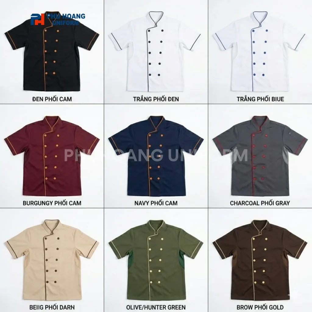 Áo bếp có lưới