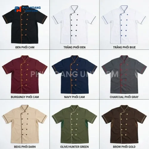 Áo bếp có lưới