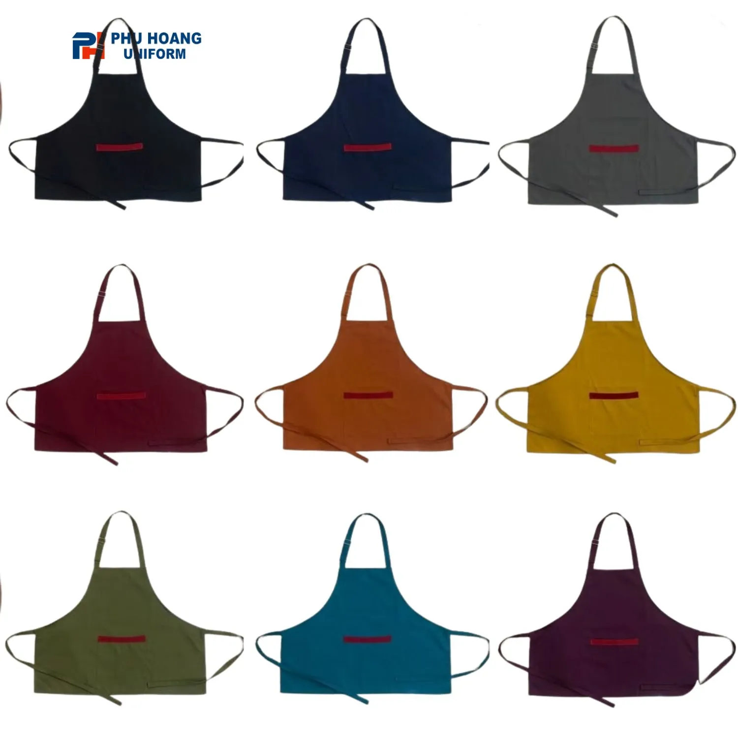 Tạp dề tiệm nail