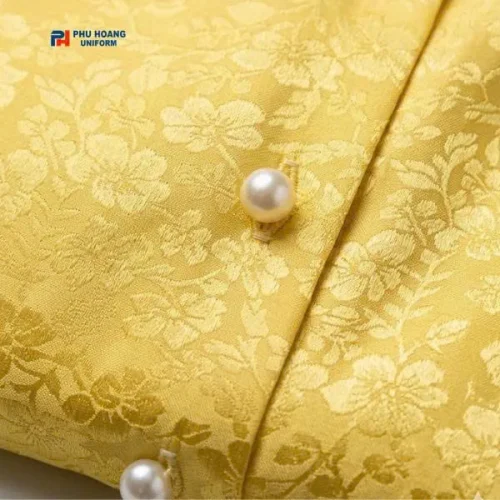 Áo bà ba vải gấm