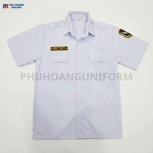 Áo Bảo Vệ Tay Ngắn Trắng