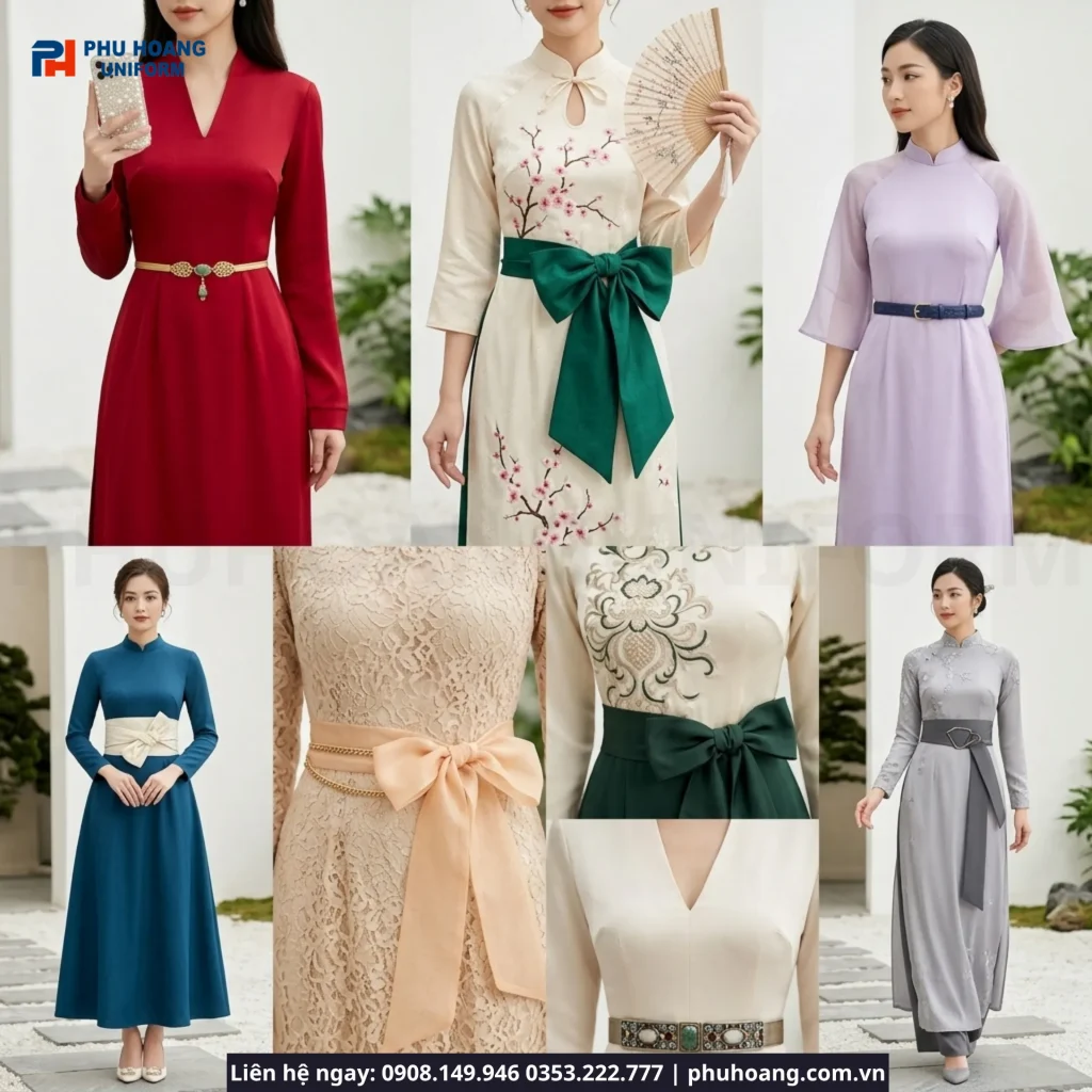 Áo Dài Cách Tân Phục Vụ – Chọn Mẫu Đẹp, Chuyên Nghiệp 2026
