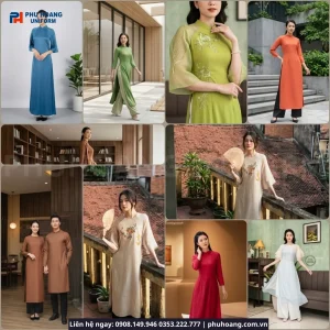 Áo Dài Đồng Phục Lễ Tân – 30+ Mẫu Đẹp Cho Khách Sạn