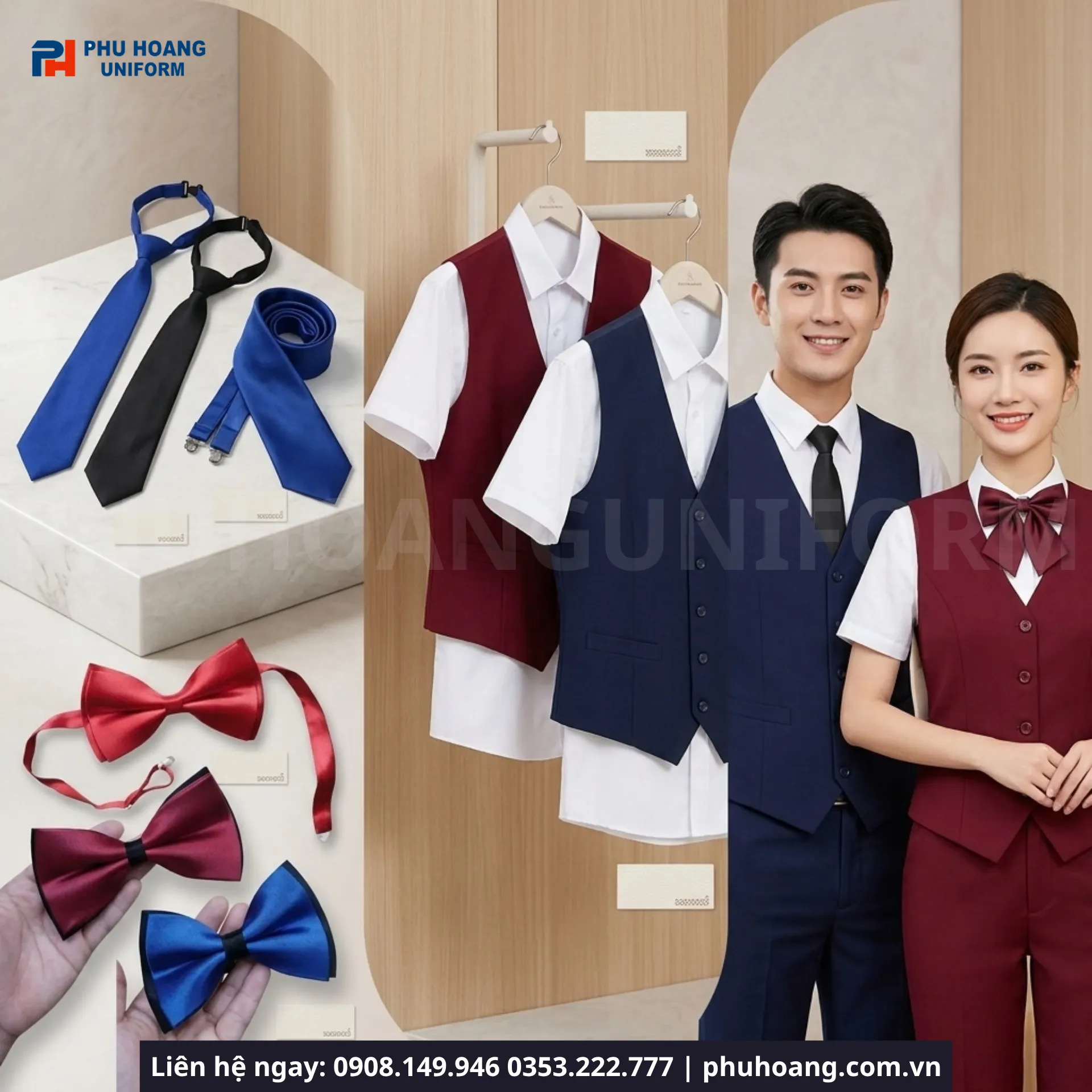 Áo Gile Phục Vụ – Hướng Dẫn Chọn Đúng Cho Nhà Hàng 2026