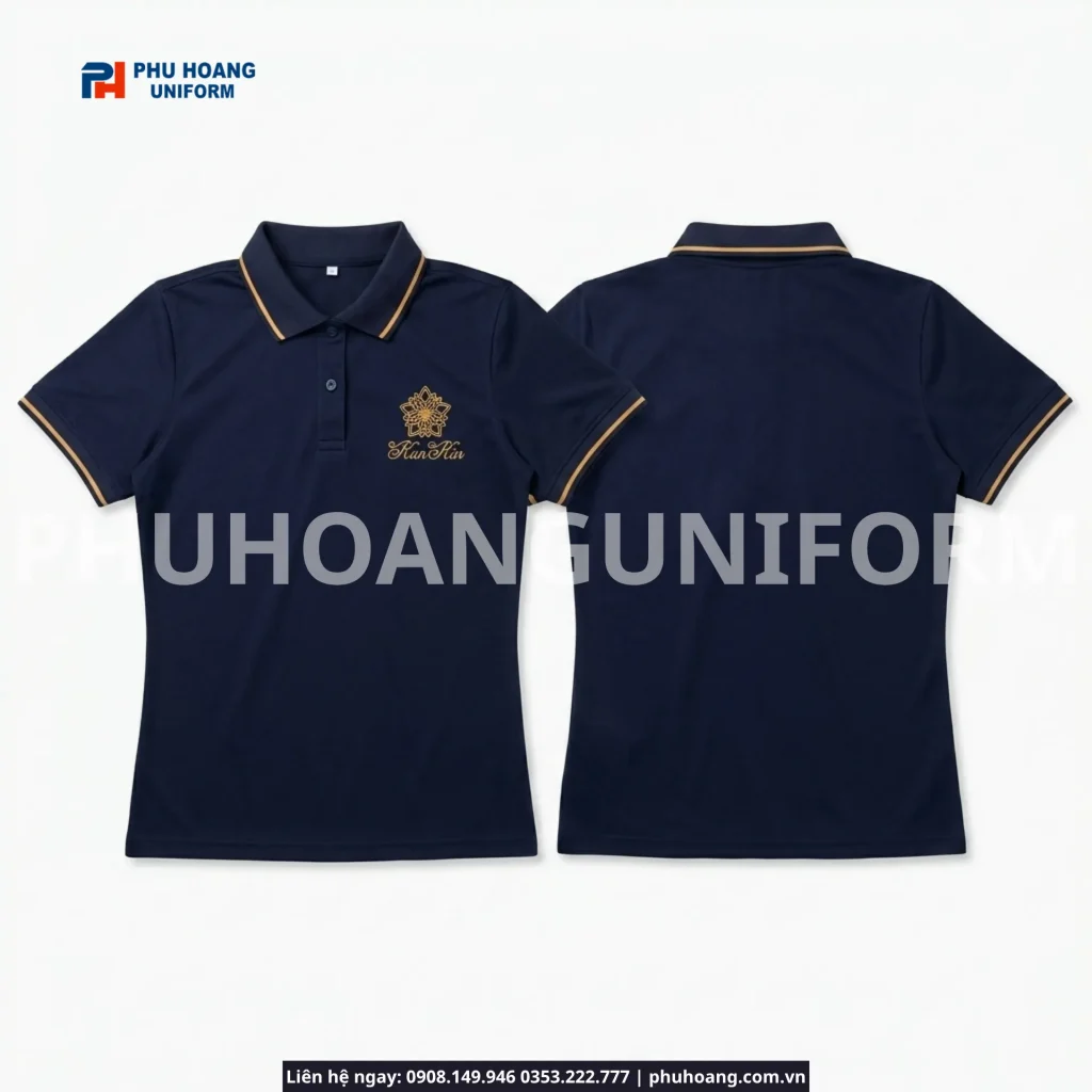 Áo Polo Đồng Phục In/Thêu Logo – Đa Dạng Mẫu Mã