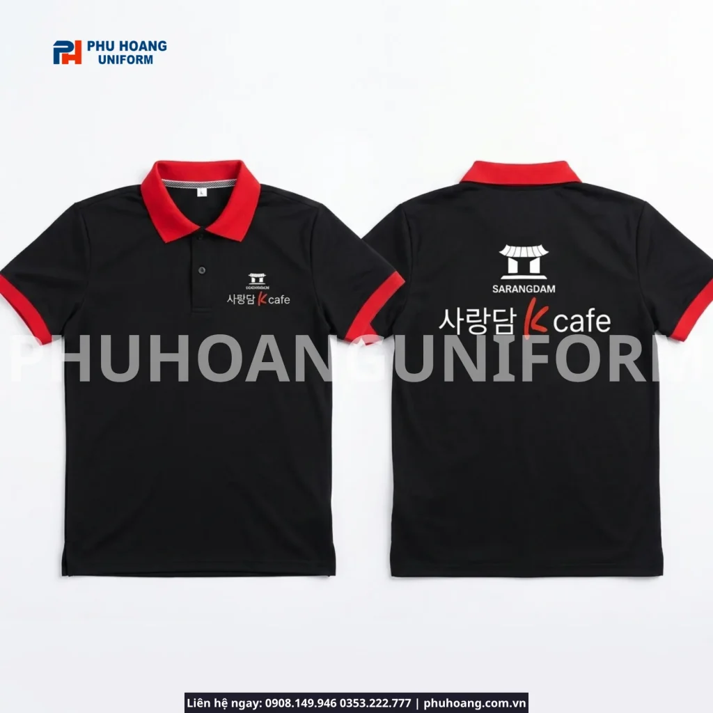 Áo Polo Đồng Phục In/Thêu Logo – Đa Dạng Mẫu Mã