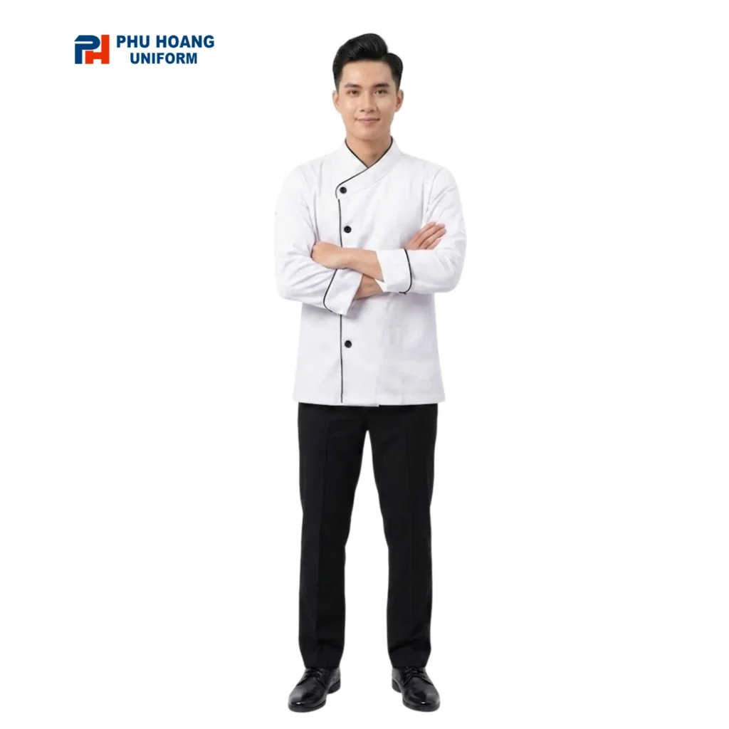 Các mẫu áo bếp đẹp, chuyên nghiệp Các mẫu áo bếp