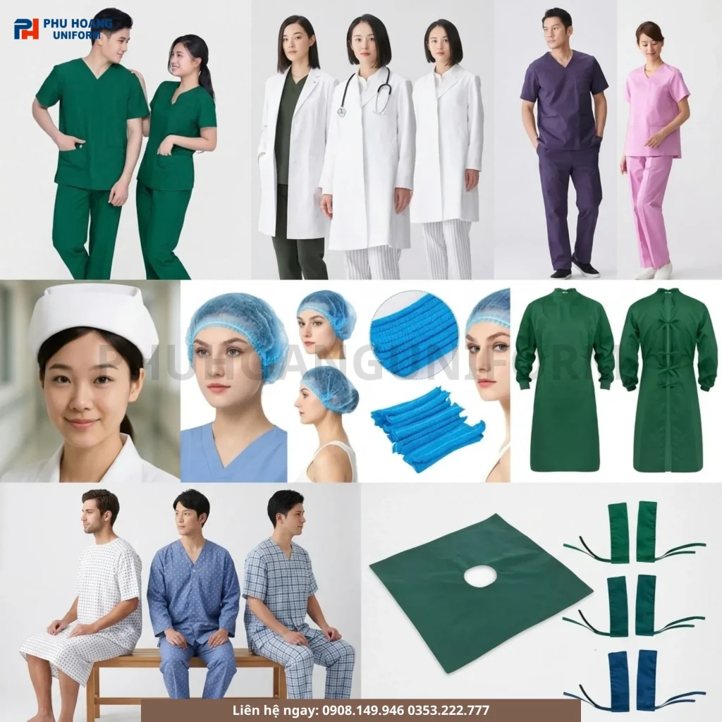 Đồng Phục Bác Sĩ & Y Tá – Tiêu Chuẩn Chọn Vải, Màu Và Kiểu Dáng