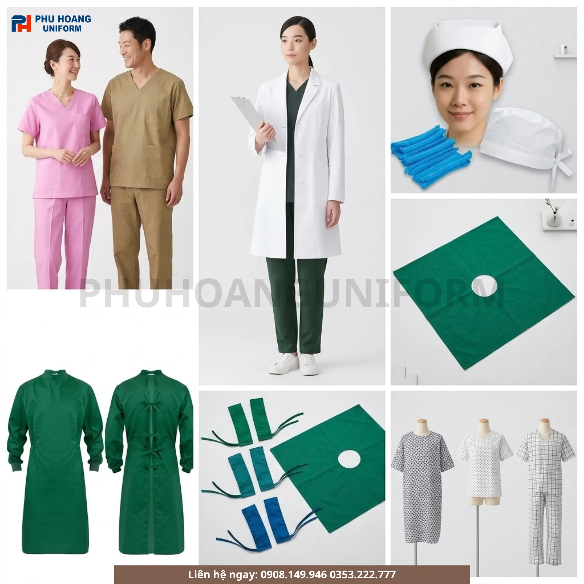 Đồng Phục Bác Sĩ & Y Tá – Tiêu Chuẩn Chọn Vải, Màu Và Kiểu Dáng