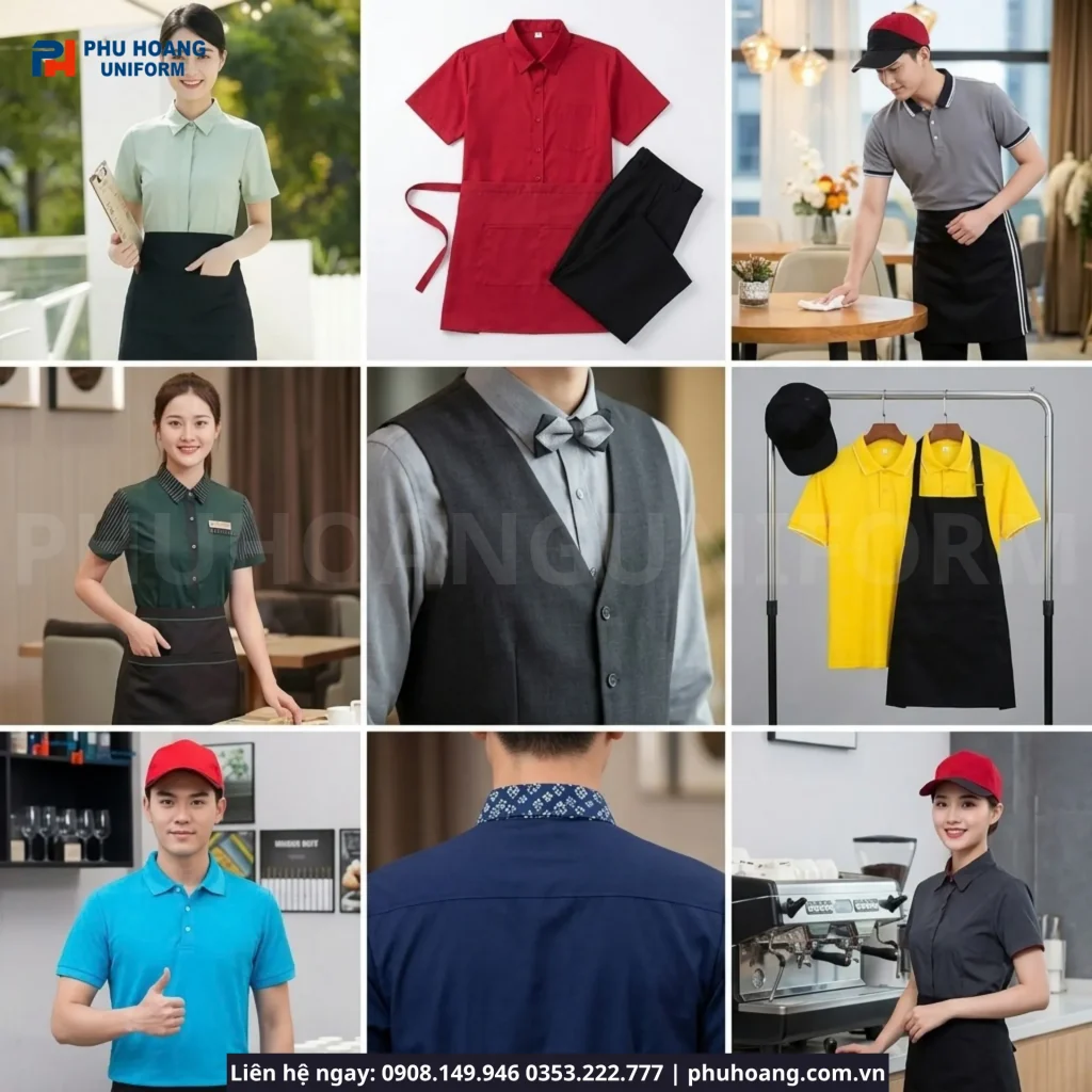 Đồng Phục Phục Vụ Nhà Hàng – Tiêu Chí Chọn Mẫu Chuẩn 2026
