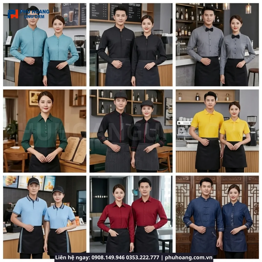 Đồng Phục Phục Vụ Nhà Hàng – Tiêu Chí Chọn Mẫu Chuẩn 2026