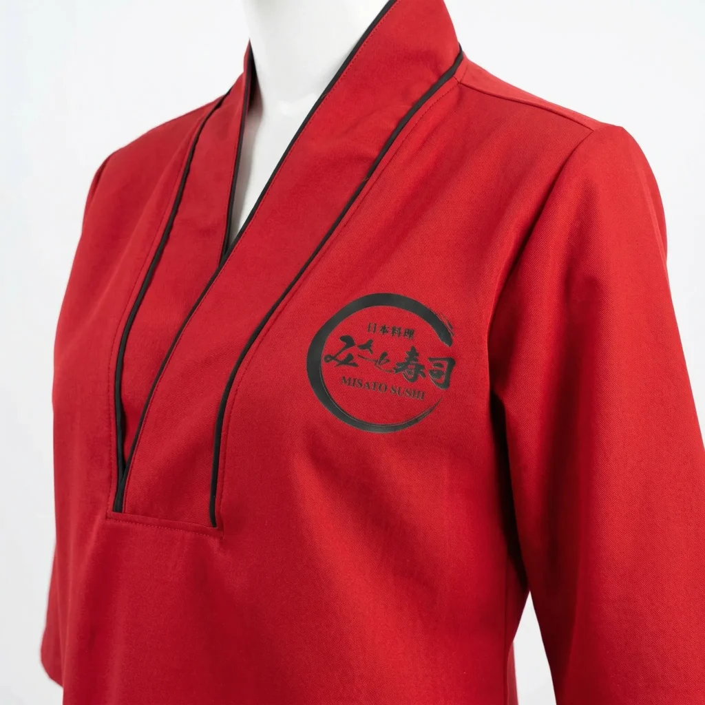 Phương Pháp In Logo Phổ Biến Trên Áo Bếp