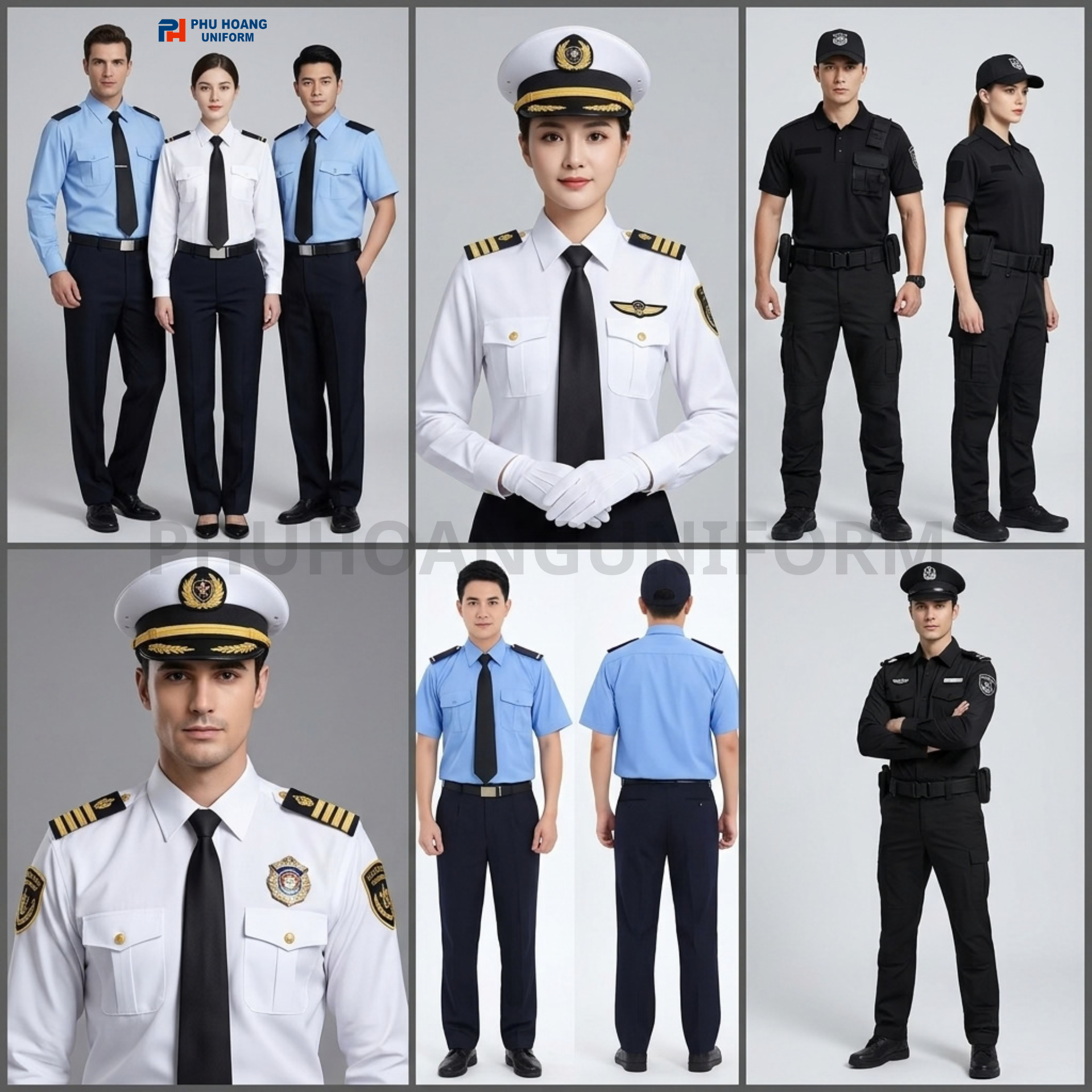 Đồng phục bảo vệ đẹp nhất 2026 chuyên nghiệp