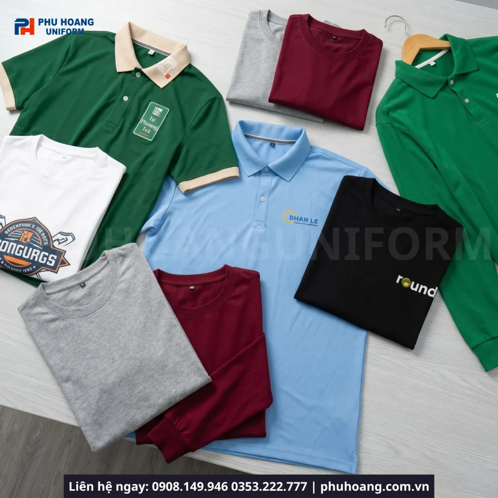 Tại Sao Đồng Phục Áo Thun In Logo Là Lựa Chọn Số 1 Của Doanh Nghiệp