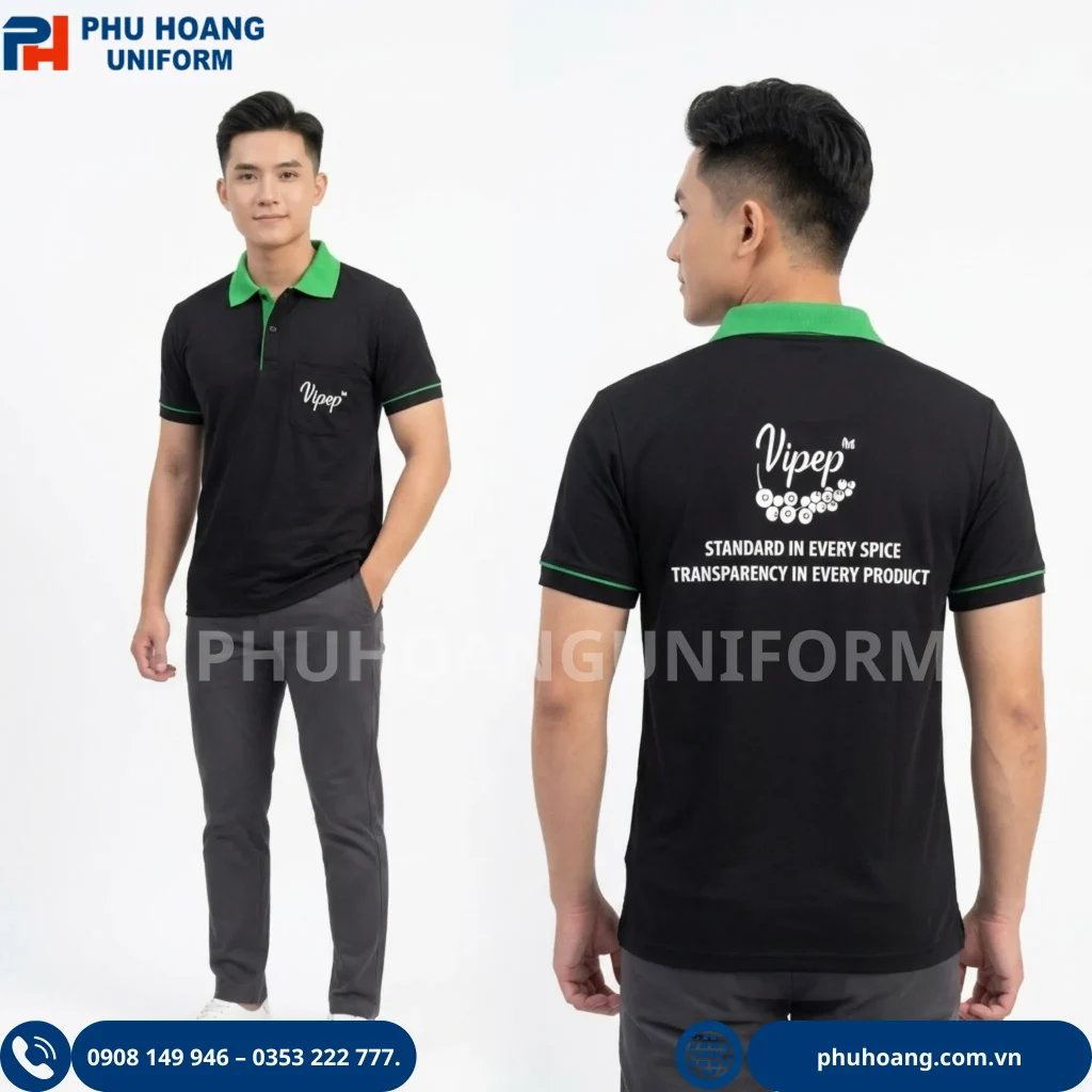 áo polo đồng phục in logo