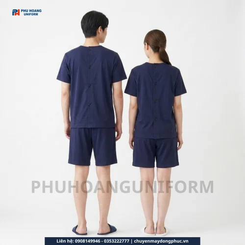 Bộ Spa Nút Sau Lưng Xanh Đen – Xu Hướng 2026