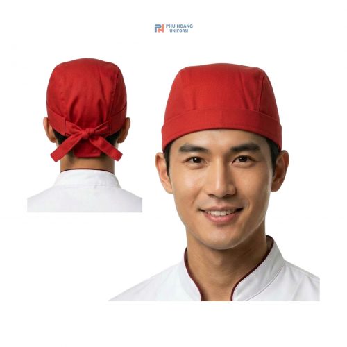Nón Bếp Cột Sau Màu Đỏ Tươi
