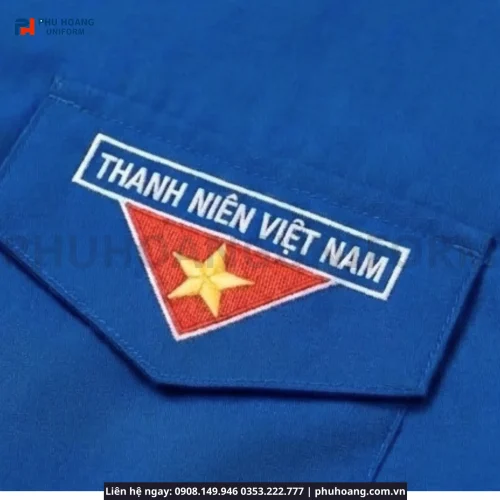 Áo Đoàn Thanh Niên Nam Tay Dài