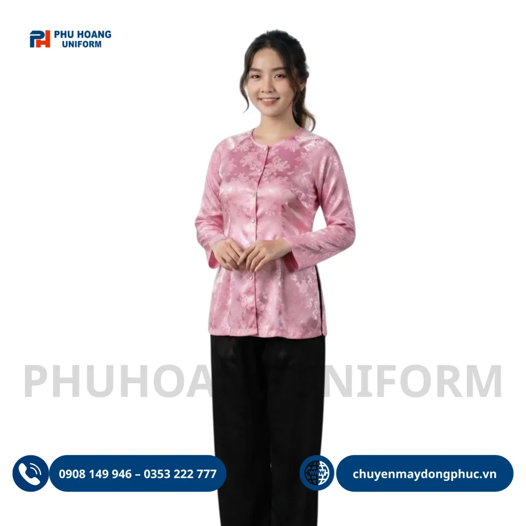 Nhận đặt may áo bà ba, sỉ cho thuê áo bà ba thiết kế đẹp, phù hợp nhà hàng, doanh nghiệp, đội nhóm, sự kiện và chương trình văn hóa truyền thống.