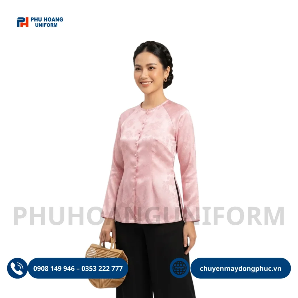 Nhận đặt may áo bà ba, sỉ cho thuê áo bà ba thiết kế đẹp, phù hợp nhà hàng, doanh nghiệp, đội nhóm, sự kiện và chương trình văn hóa truyền thống.
