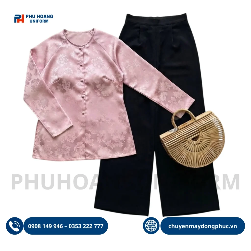 Nhận đặt may áo bà ba, sỉ cho thuê áo bà ba thiết kế đẹp, phù hợp nhà hàng, doanh nghiệp, đội nhóm, sự kiện và chương trình văn hóa truyền thống.