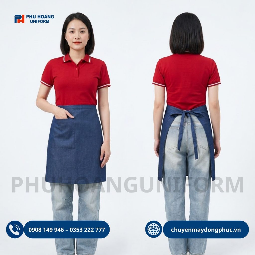 tạp dề ngắn