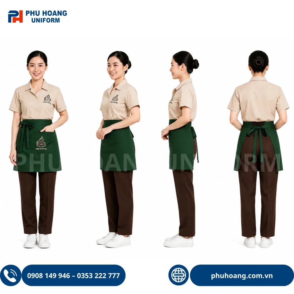 Đồng phục phục vụ khách hàng