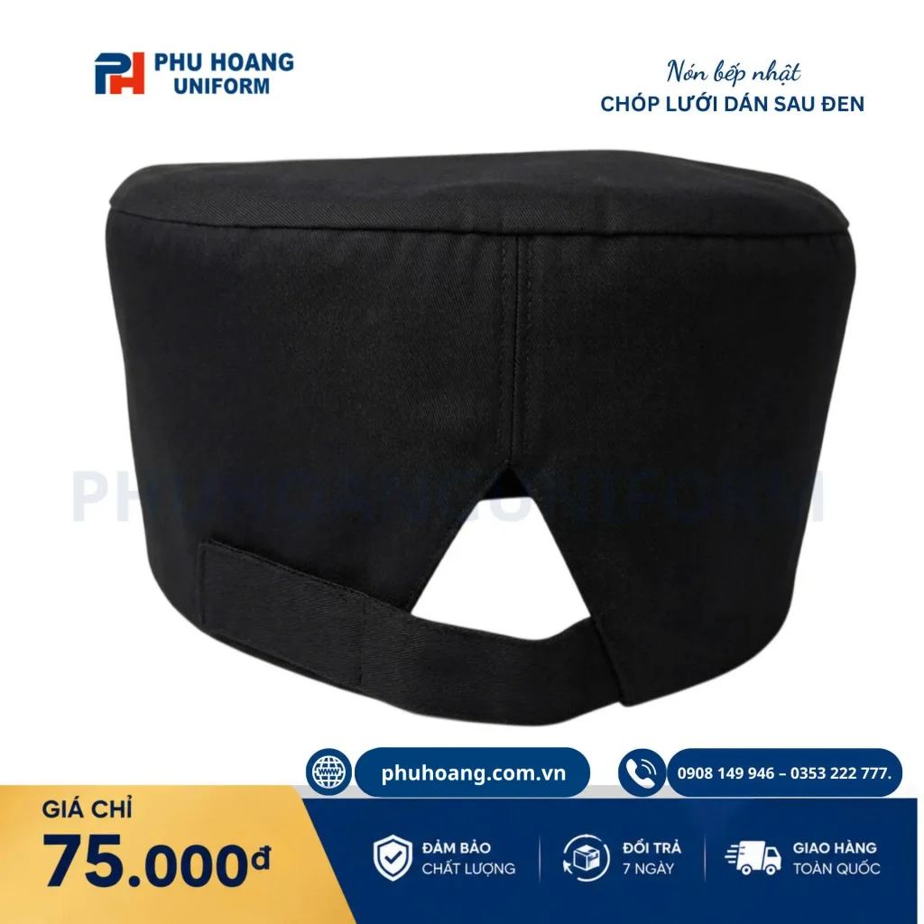 Nón đầu bếp đặt may theo yêu cầu Nón đầu bếp may theo yêu cầu, thiết kế chuyên nghiệp, phù hợp làm đồng phục bếp cho nhà hàng, khách sạn và quán ăn.